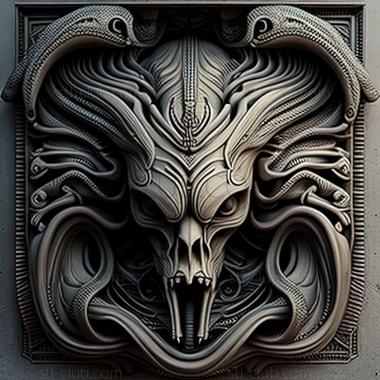 3D model giger (STL)